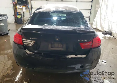 2016 BMW 435 Xi Gran Coupe from USA, damaged, VIN WBA4B3C56GG528077